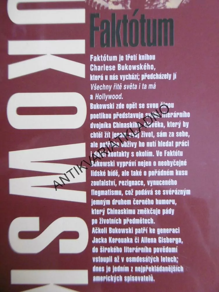 FAKTÓTUM, CHARLES BUKOWSKI,