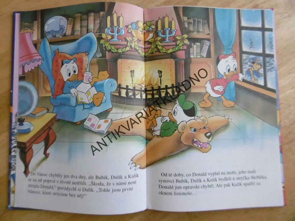 VÁNOCE NA SEVERNÍM PÓLU, WALT DISNEY