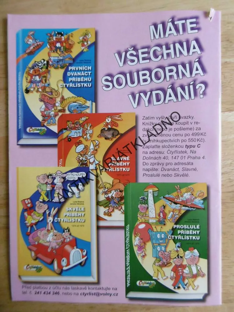 ČTYŘLÍSTEK 409 - TAJEMSTVÍ BLUDNÉ VLNY