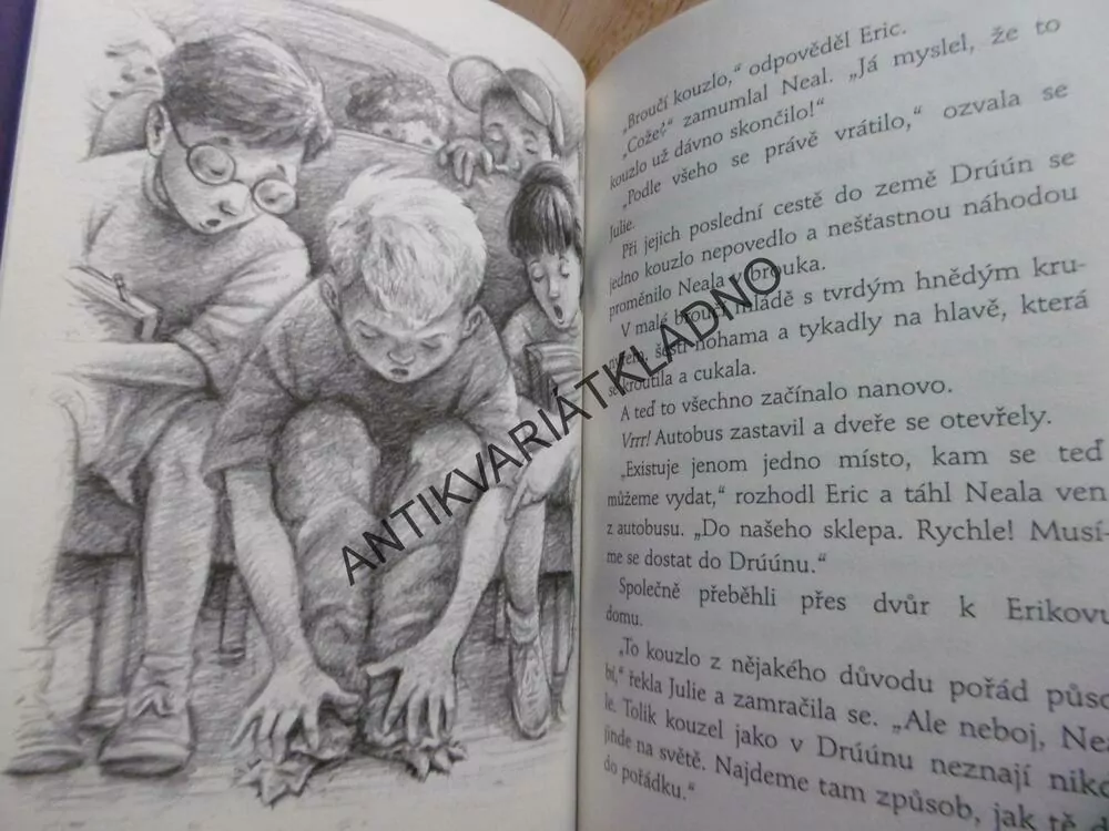 TAJEMSTVÍ ZEMĚ DRÚÚN, MĚSTO V OBLACÍCH, TONY ABBOTT, **an
