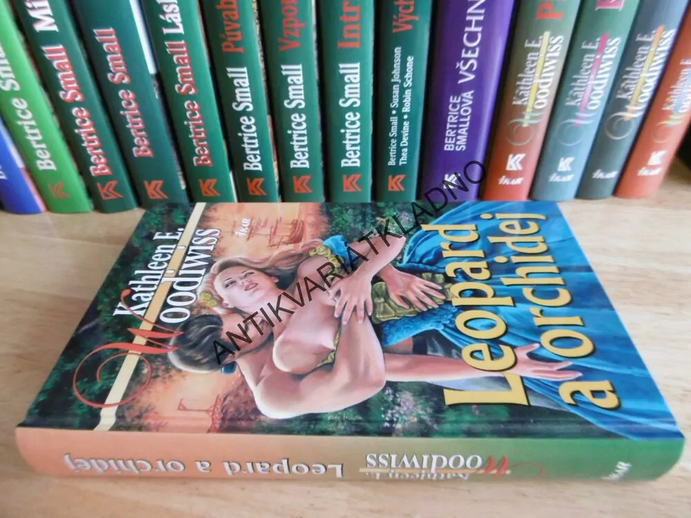 LEOPARD A ORCHIDEJ, KATHLEEN E. WOODIWISS, **an