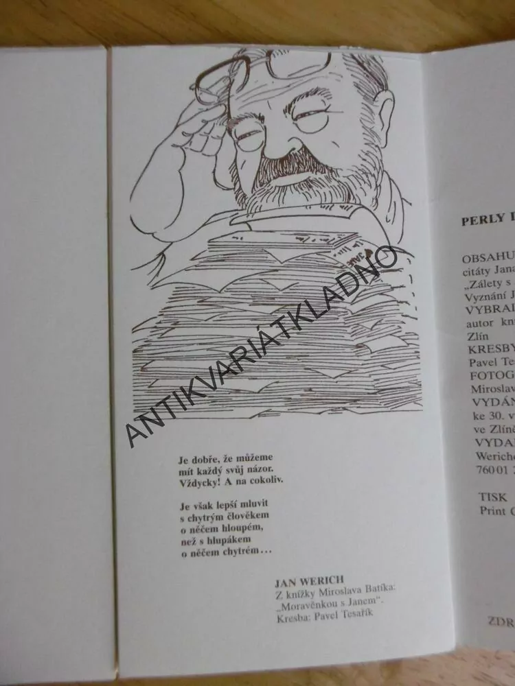 PERLY DUCHA MOUDRÉHO JANA, NEJLEPŠÍ Z NEJLEPŠÍCH, JAN WERICH,