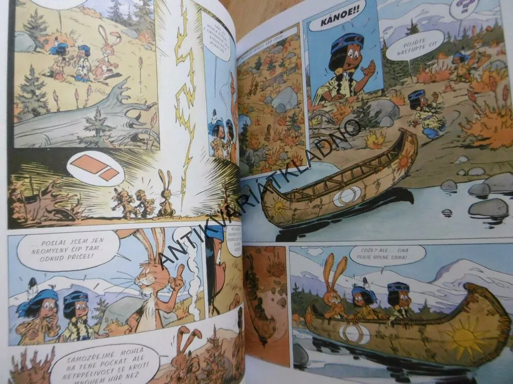 YAKARI A KRÁLÍK NANABOZO, PŘÍHODY MALÉHO INDIÁNA, DERIB A JOB, KOMIKS