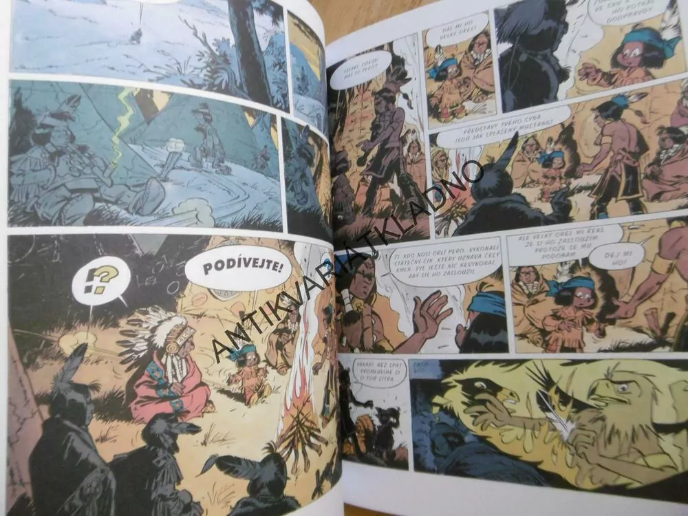 YAKARI A VELKÝ OREL, PŘÍHODY MALÉHO INDIÁNA, DERIB A JOB, KOMIKS