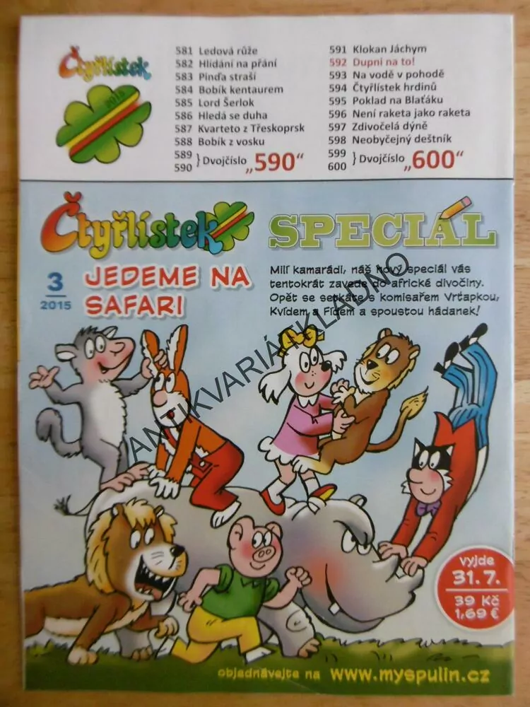 ČTYŘLÍSTEK 592- DUPNI NA TO!