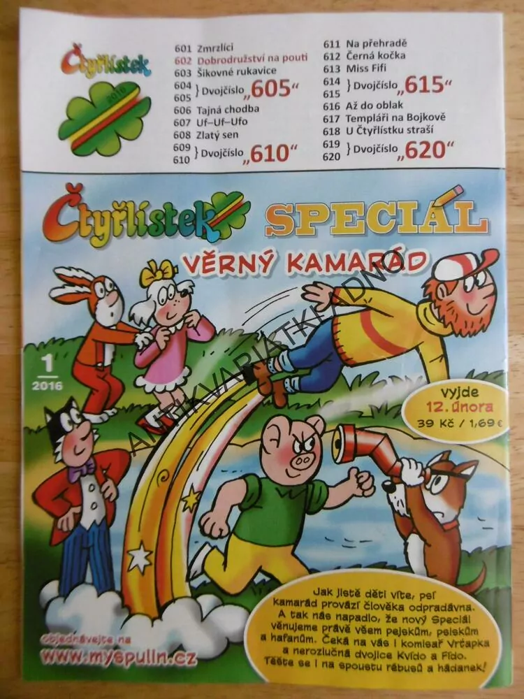 ČTYŘLÍSTEK 602 - DOBRODRUŽSTVÍ NA POUTI