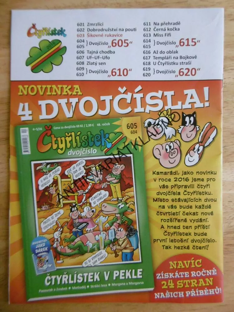 ČTYŘLÍSTEK 603 - ŠIKOVNÉ RUKAVICE
