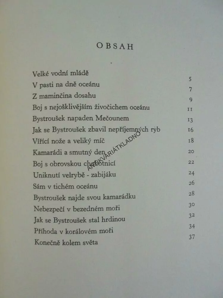 BYSTROUŠEK, MALÝ VORVAŇ, JOHN BEATY,