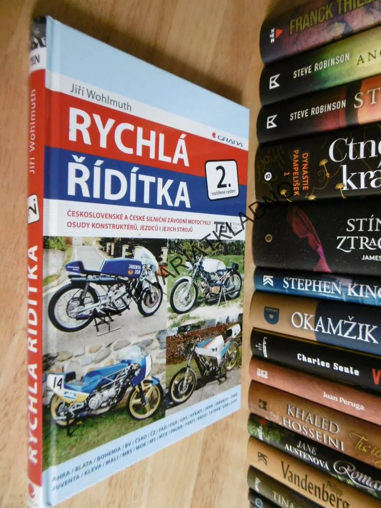 RYCHLÁ ŘÍDÍTKA, JIŘÍ WOLMUTH, ZÁVODNÍ MOTOCYKLY,