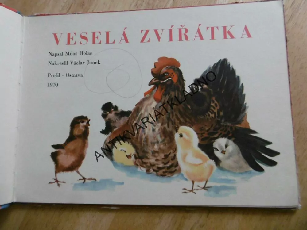 VESELÁ ZVÍŘÁTKA, MILOŠ HOLAS, VÁCLAV JUNEK, 1970