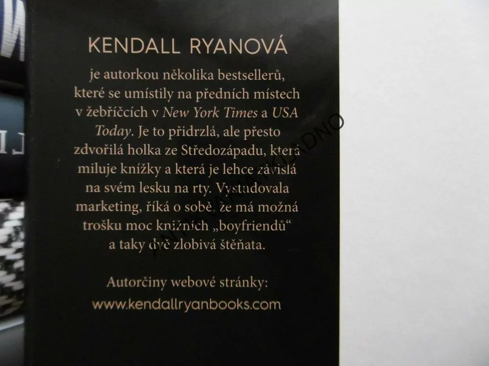 VŠECHNO NEBO NIC, KENDALL RYANOVÁ, EROTIKA, **an
