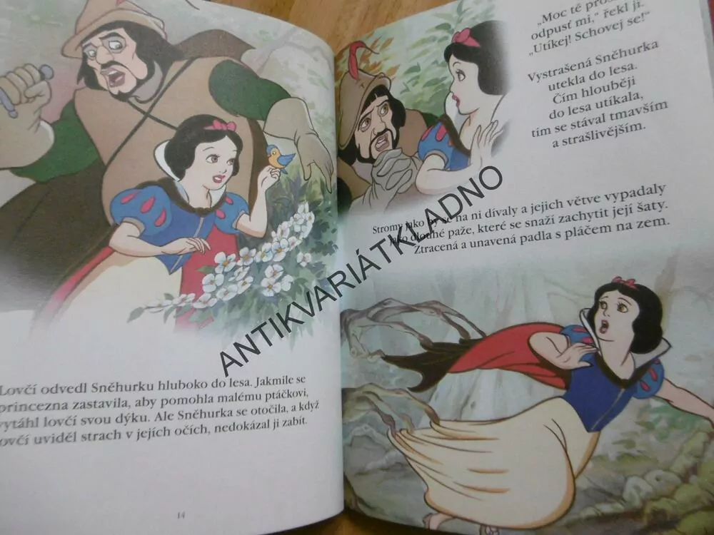 SNĚHURKA A SEDM TRPASLÍKŮ, WALT DISNEY