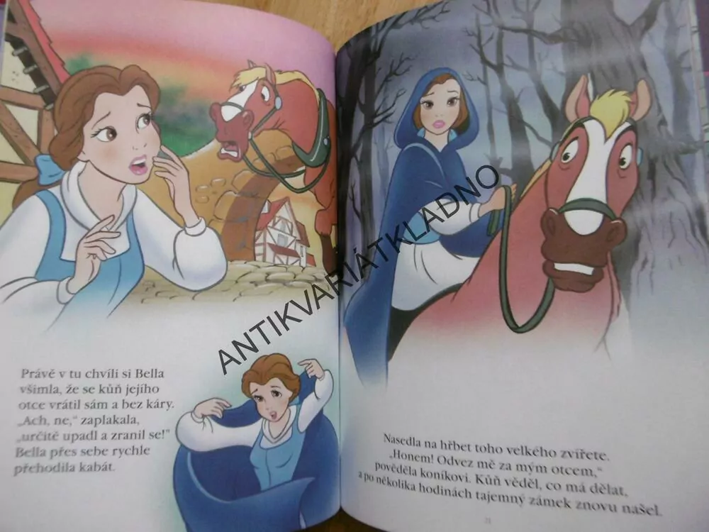 KRÁSKA A ZVÍŘE, WALT DISNEY