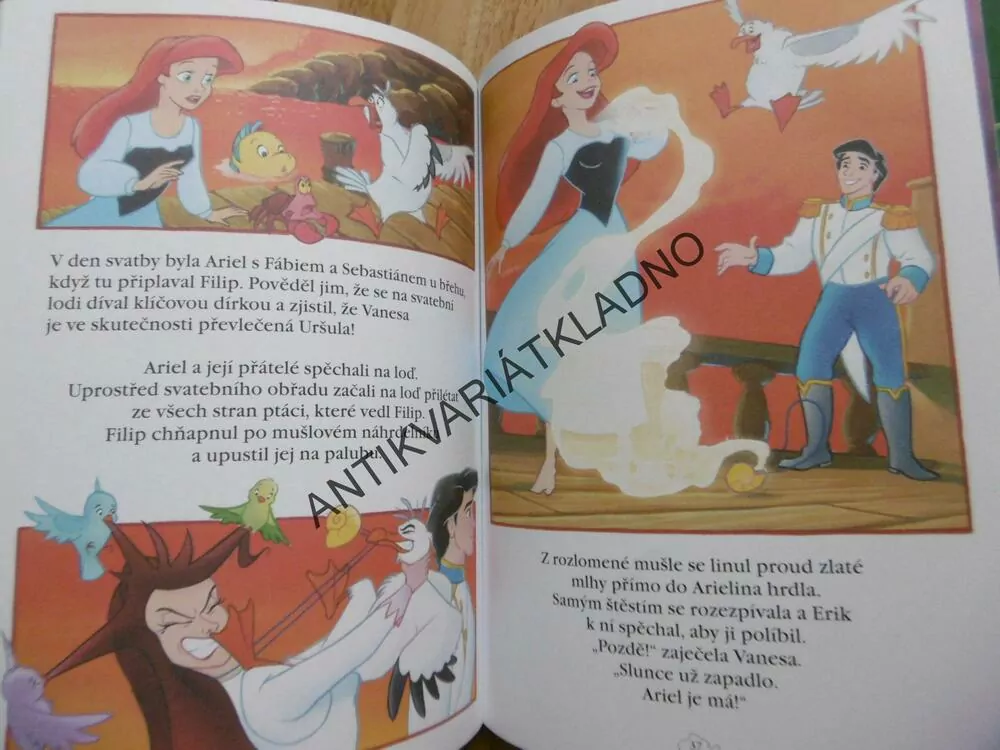 MALÁ MOŘSKÁ VÍLA, WALT DISNEY
