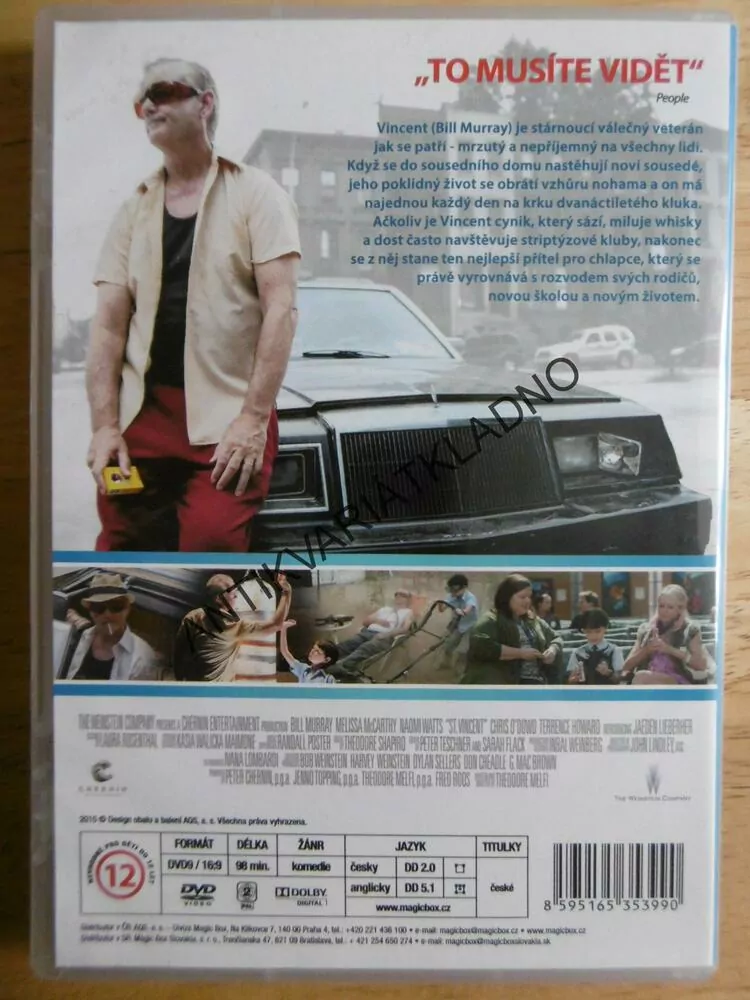 MILUJ SVÉHO SOUSEDA, DVD FILM 