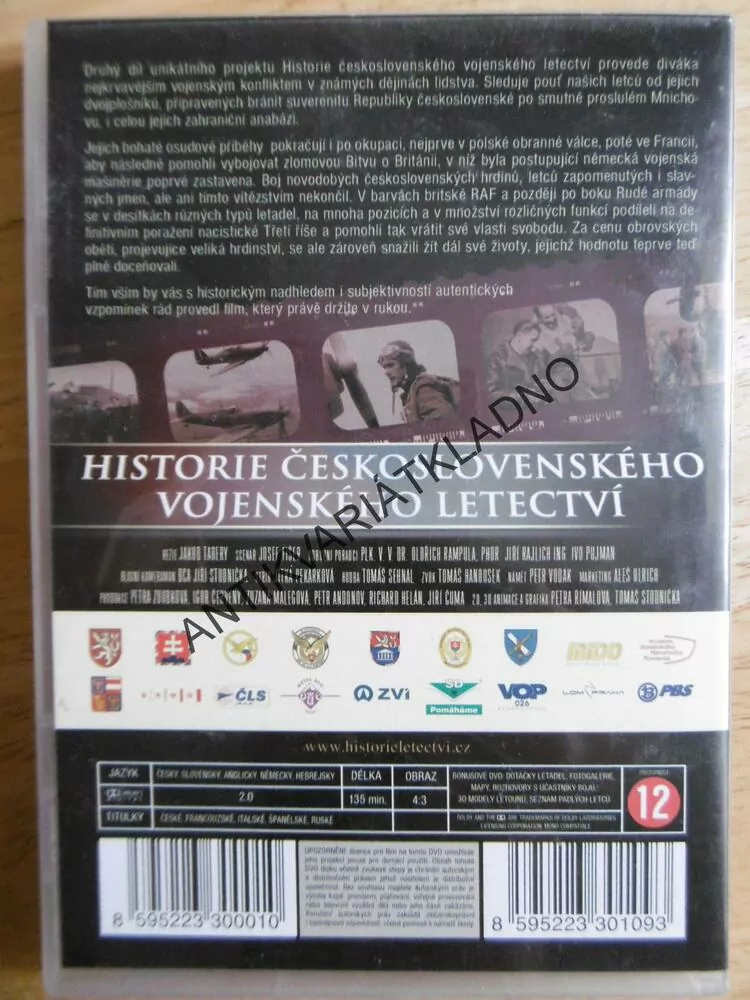 DRUHÁ SVĚTOVÁ, NEDÁME SE!, DVD FILM DOKUMENT