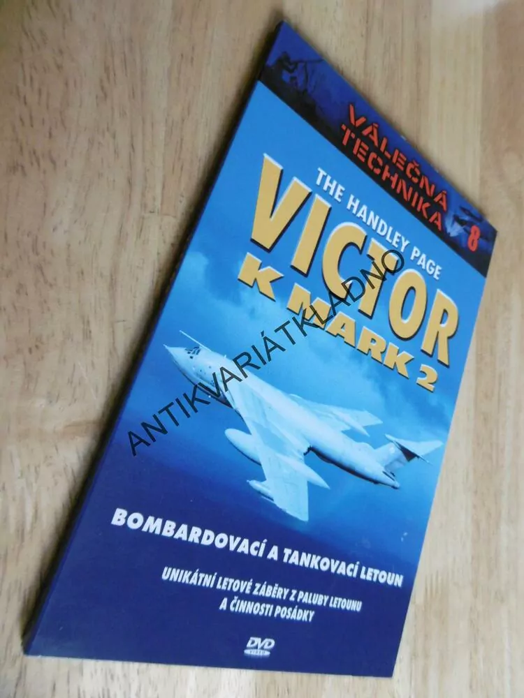 VICTOR K MARK 2, BOMBARDOVACÍ A TANKOVACÍ LETOUN, DVD FILM DOKUMENT