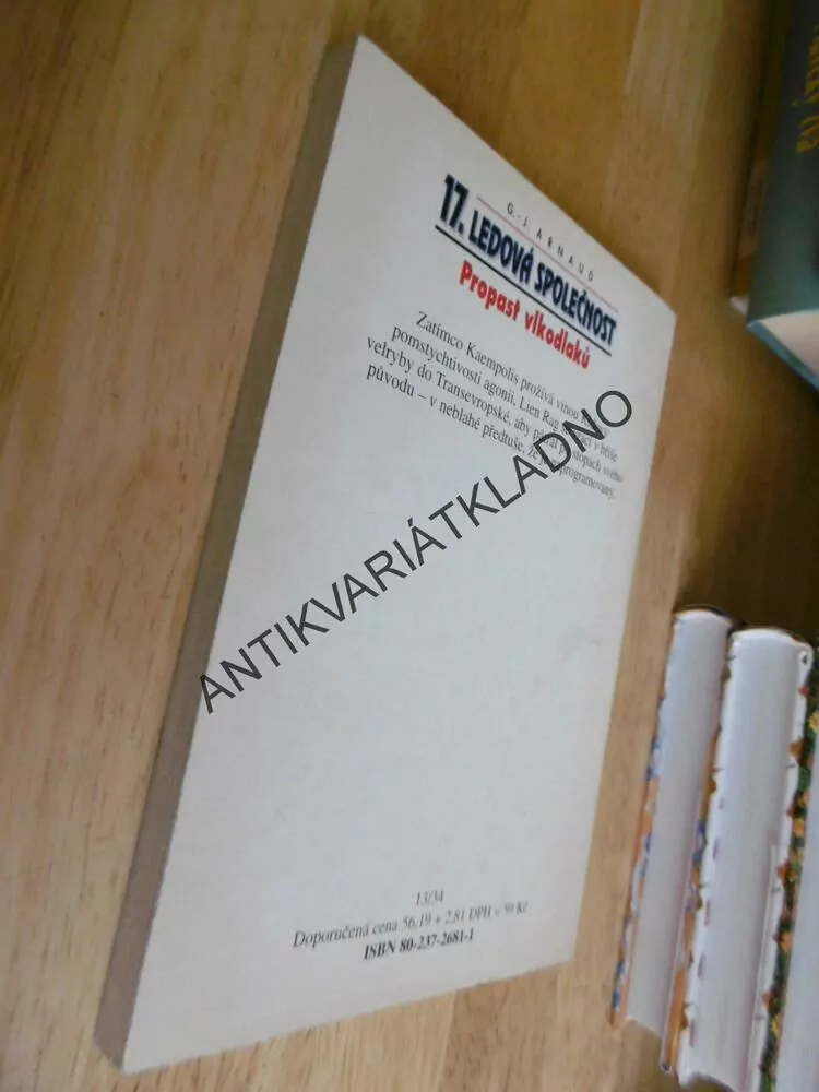 PROPAST VLKODLAKŮ, 17.LEDOVÁ SPOLEČNOST, G.J.ARMAUD