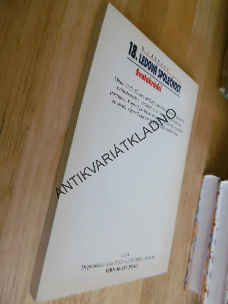 SVATOKRÁDCI, 18.LEDOVÁ SPOLEČNOST, G.J.ARMAUD