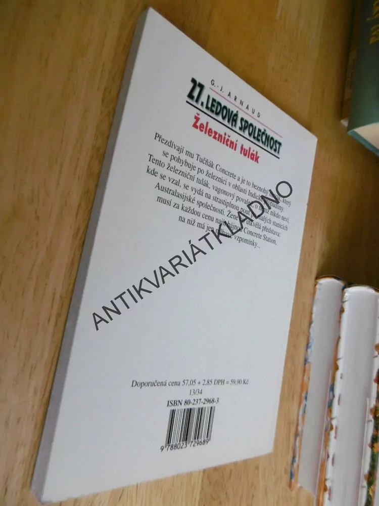 ŽELEZNIČNÍ TULÁK, 27.LEDOVÁ SPOLEČNOST, G.J.ARMAUD