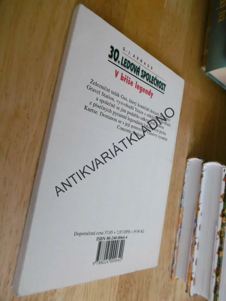 V BŘIŠE LEGENDY, 30.LEDOVÁ SPOLEČNOST, G.J.ARMAUD