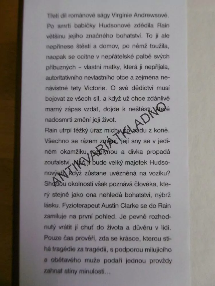 ÚDER HROMU, V.C. ANDREWS, **an