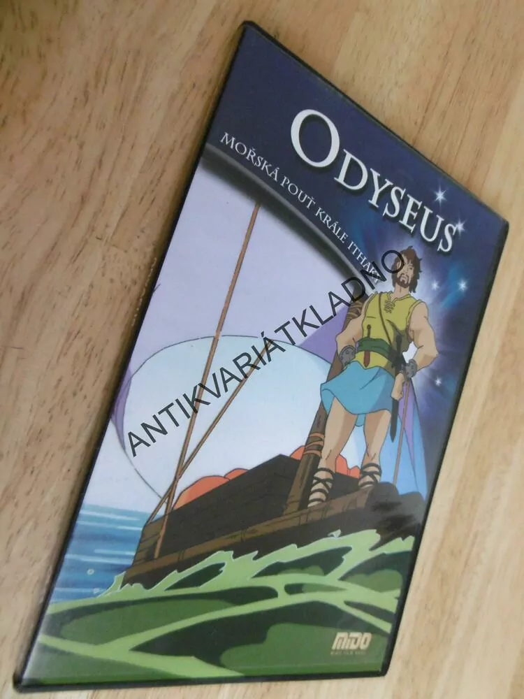 ODYSEUS, MOŘSKÁ POUŤ KRÁLE ITHAKY, DVD FILM 