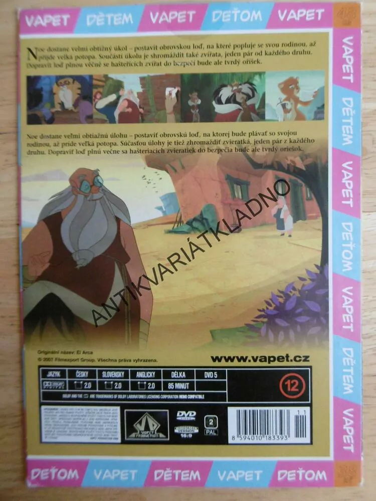 ZACHRAŇTE ZVÍŘÁTKA, DVD FILM 