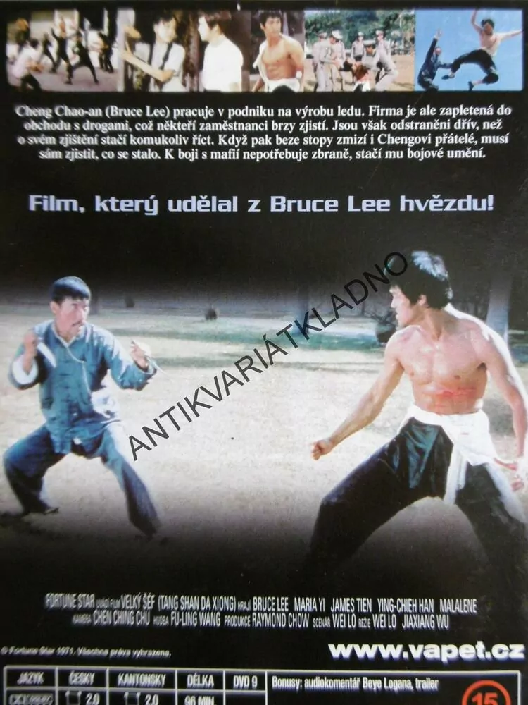 VELKÝ ŠÉF, DVD FILM
