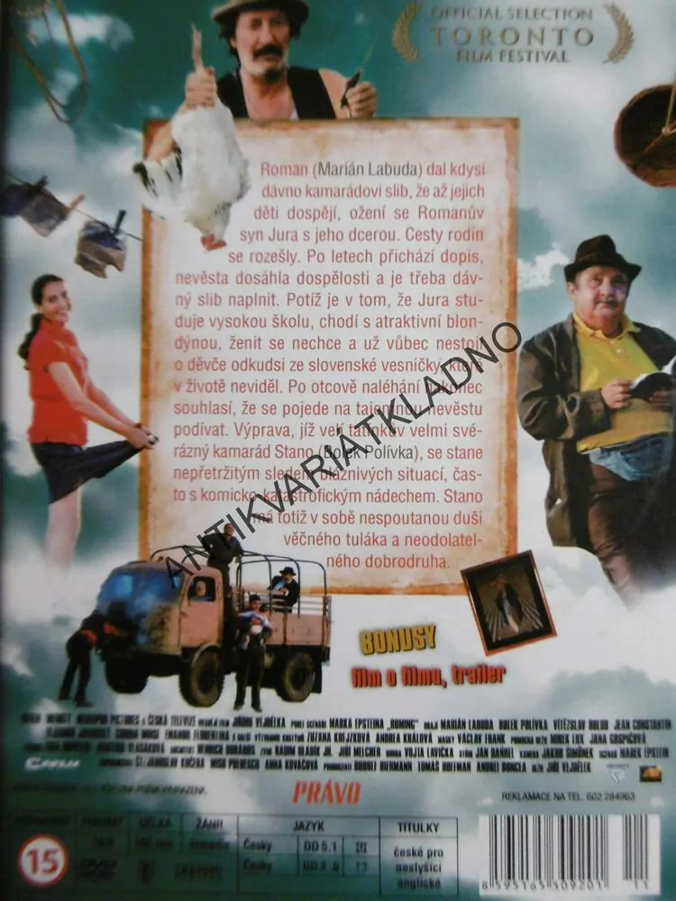 ROMING, DVD FILM
