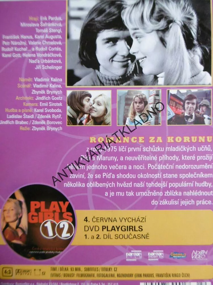 ROMANCE ZA KORUNU, KAREL GOTT, DVD FILM 