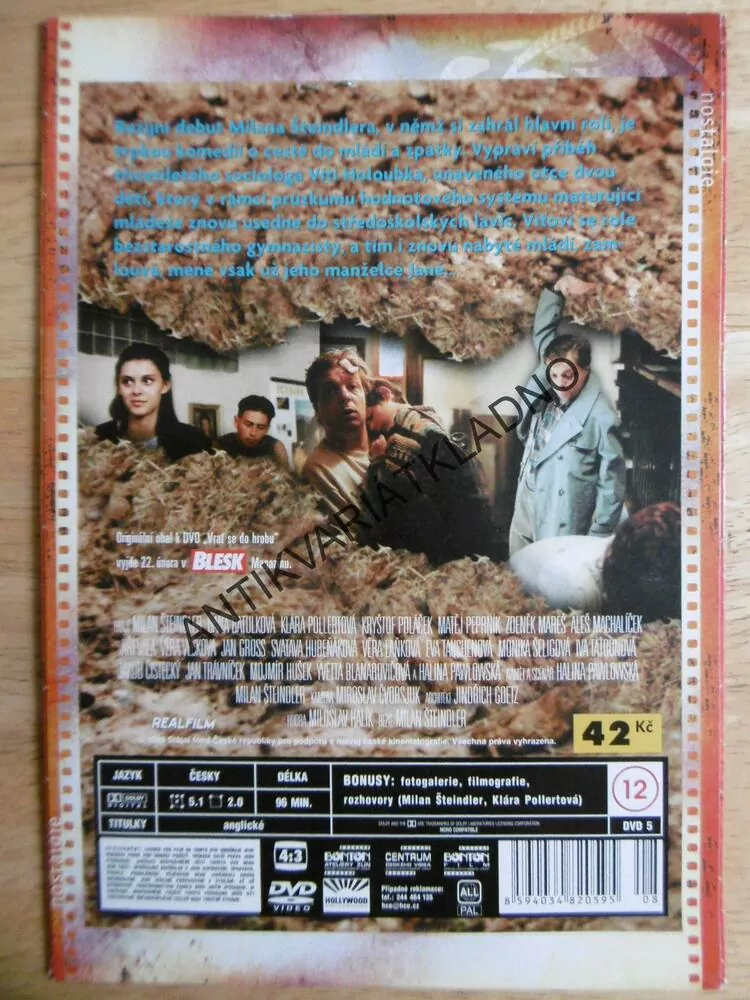 VRAŤ SE DO HROBU, DVD FILM 