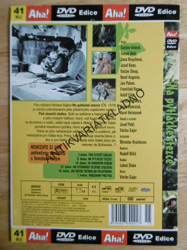 NA PYTLÁCKÉ STEZCE, DVD FILM 