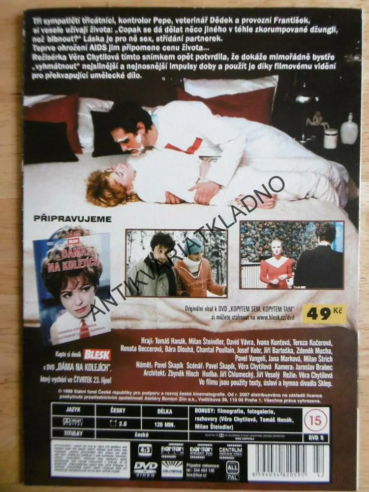 KOPYTEM SEM, KOPYTEM TAM, DVD FILM ČR