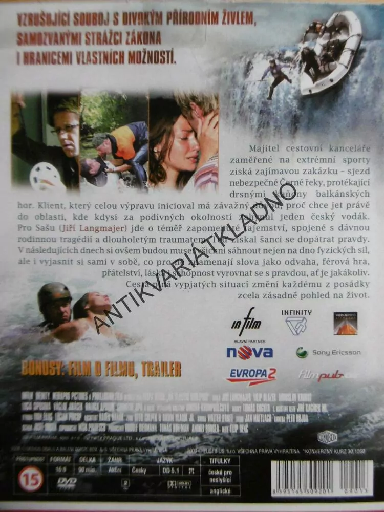 NA VLASTNÍ NEBEZPEČÍ, DVD FILM  ČR