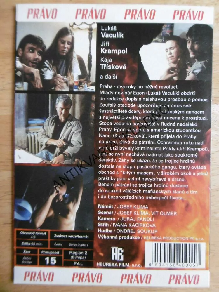 NAHOTA NA PRODEJ, DVD FILM  ČR