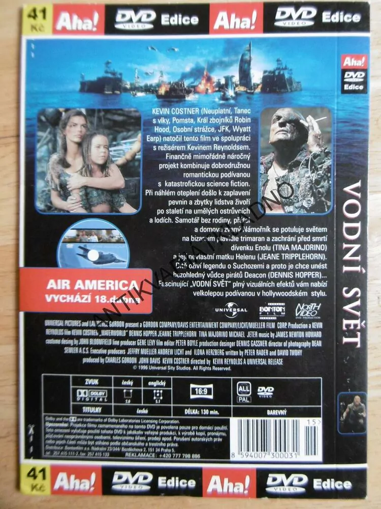 VODNÍ SVĚT, DVD FILM