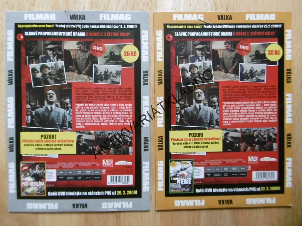 PÁD BERLÍNA, 1-2, DVD FILM DOKUMENT