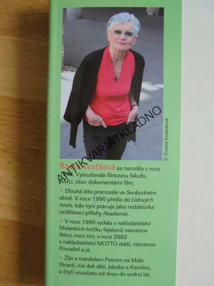 OČIMA TCHYNĚ, RADKA KVAČKOVÁ