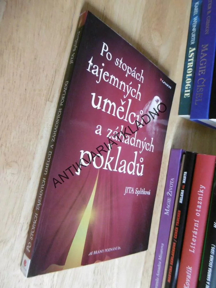 PO STOPÁCH TAJEMNÝCH UMĚLCŮ A ZÁHADNÝCH POKLADŮ, JITA SPLÍTKOVÁ, **an