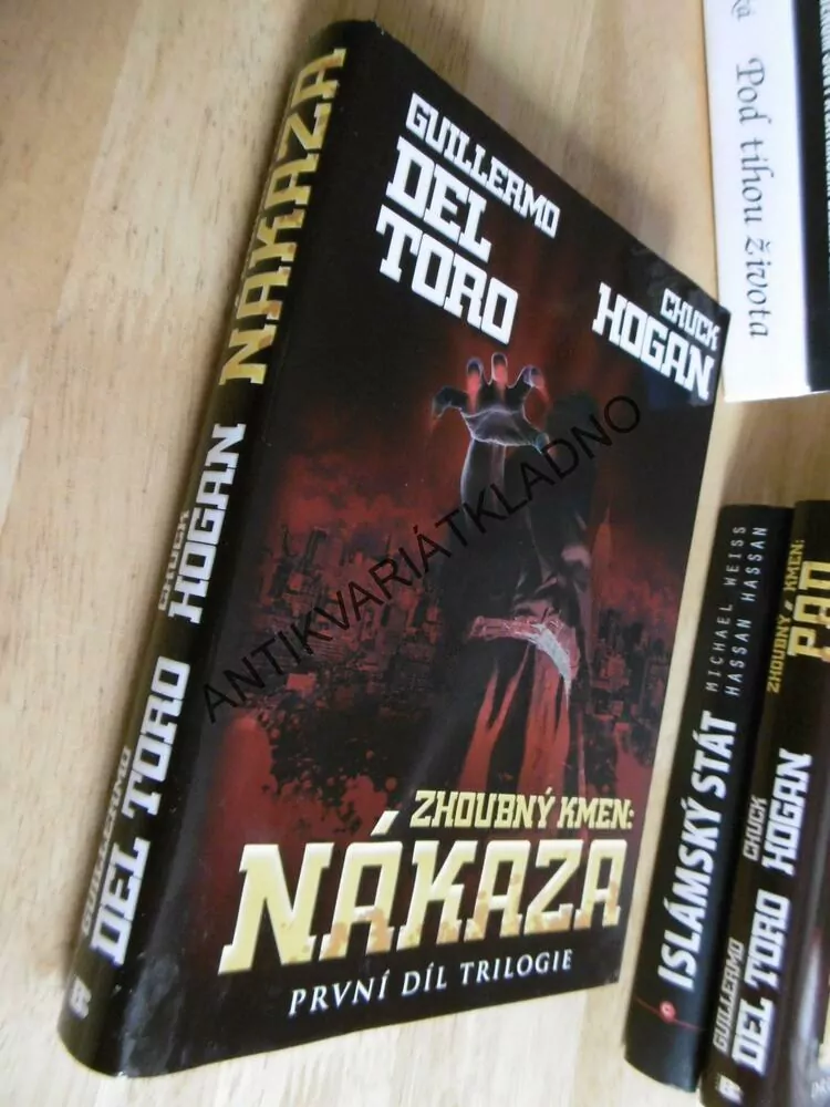 ZHOUBNÝ KMEN, NÁKAZA, DEL TORO, CHUCK HOGAN