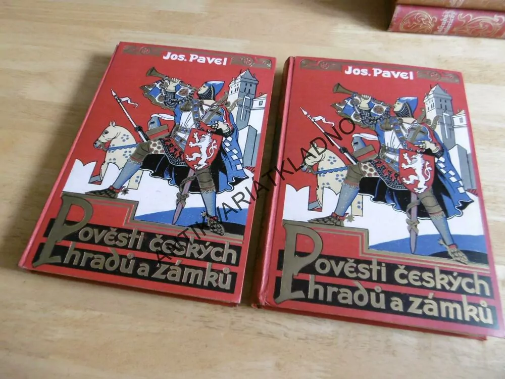 POVĚSTI ČESKÝCH HRADŮ A ZÁMKŮ, 1-2, JOS. PAVEL, CCA 1936, **an