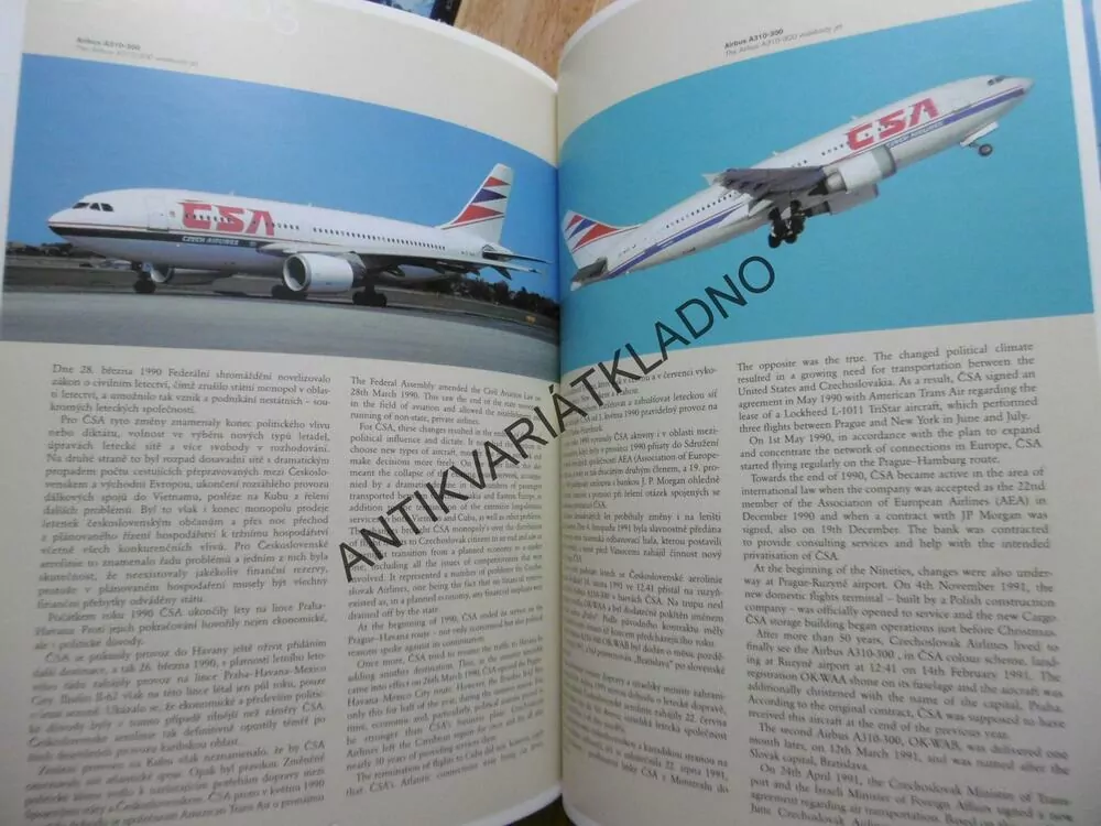 ČESKÉ AEROLINIE, 80 LET VE VZDUCHU JAKO DOMA, 1923-2003, ČSA, LETECTVÍ, LETIŠTĚ,