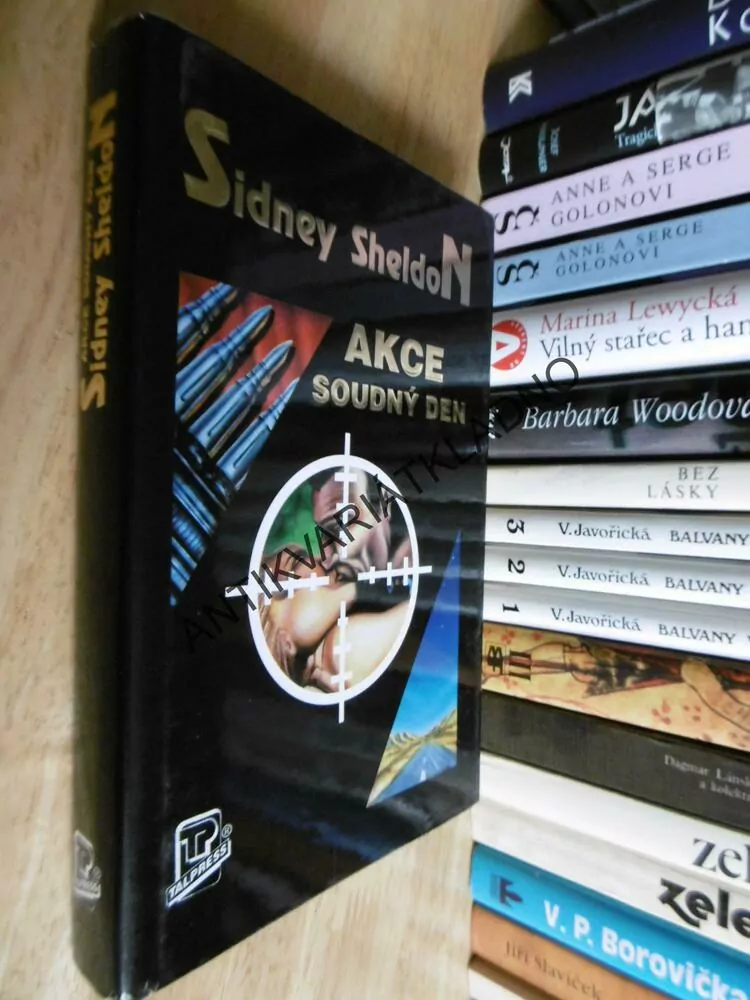 AKCE SOUDNÝ DEN, SIDNEY SHELDON, **an