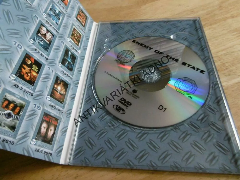 NEPŘÍTEL STÁTU, DVD FILM