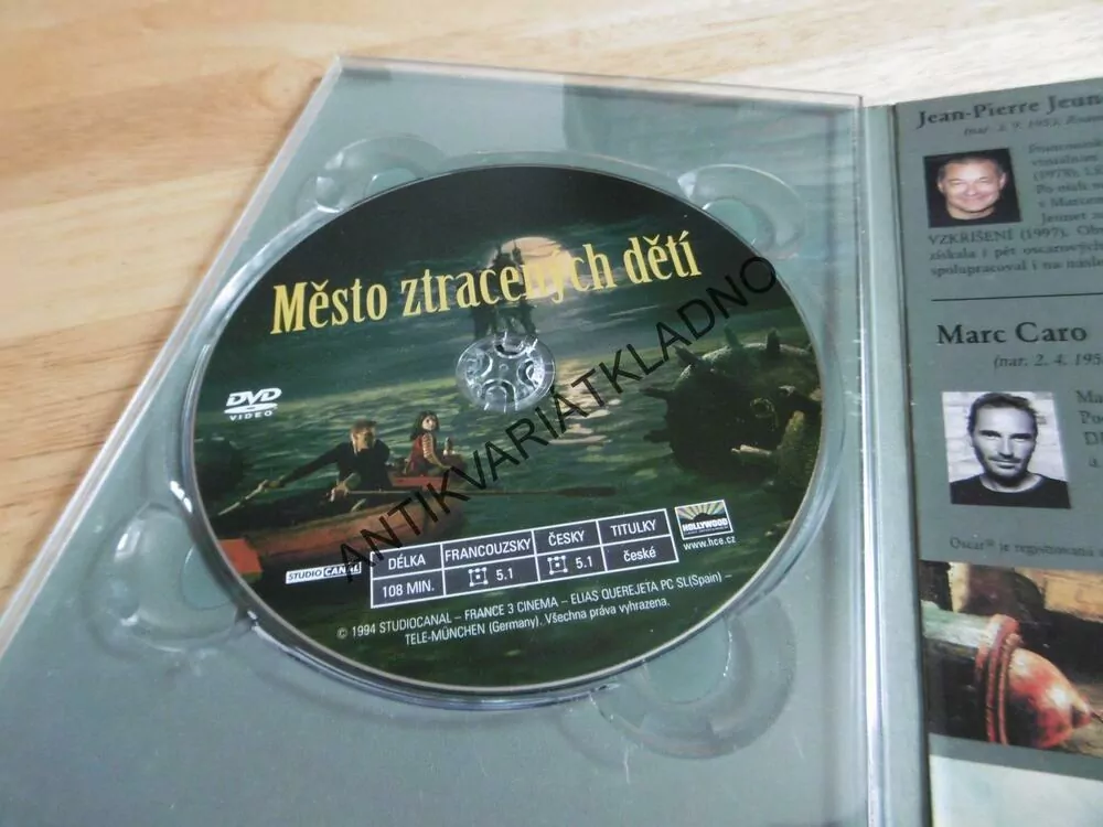 MĚSTO ZTRACENÝCH NADĚJÍ, DVD FILM