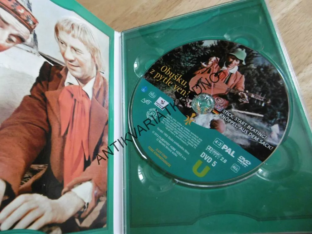 OBUŠKU, Z PYTLE VEN!, DVD FILM