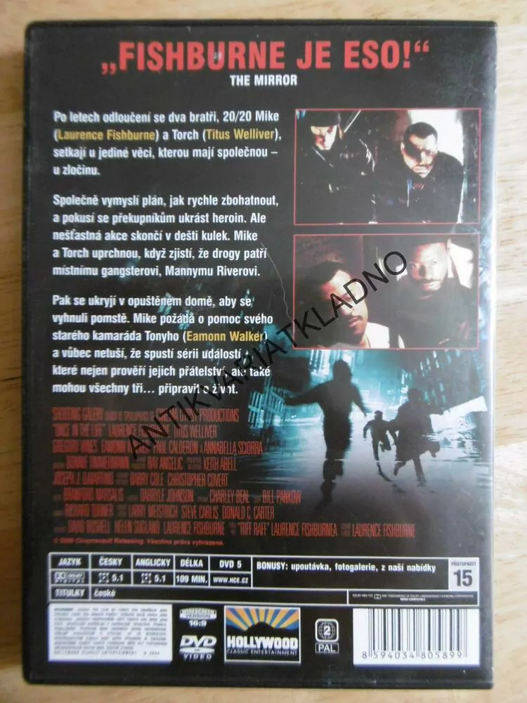 DNES NEBO NIKDY, DVD FILM 