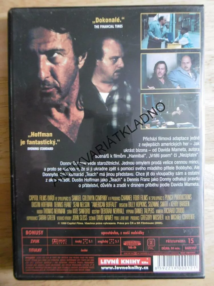 JAK UKRÁST BIZONA, DVD FILM