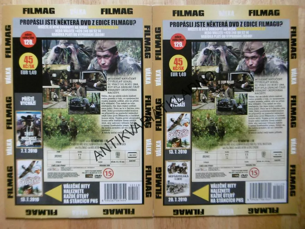 TŘETÍ MOŽNOST NENÍ 1-2, DVD FILM
